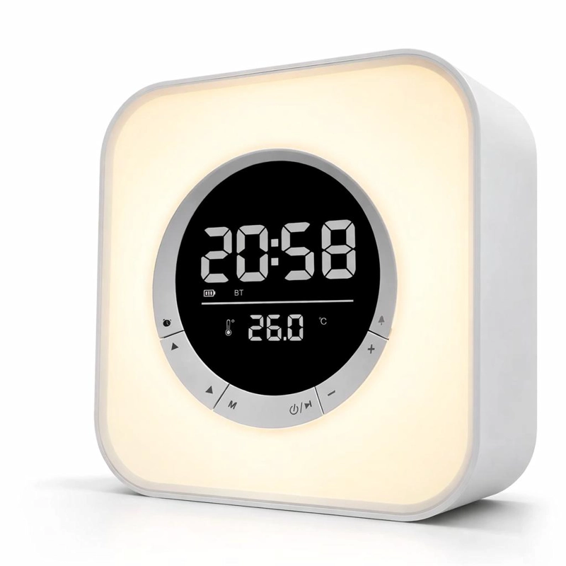 PARLANTE BLUETOOTH GTC SPG-134 RGB DESPERTADOR RELOJ TEMPERATURA - 3
