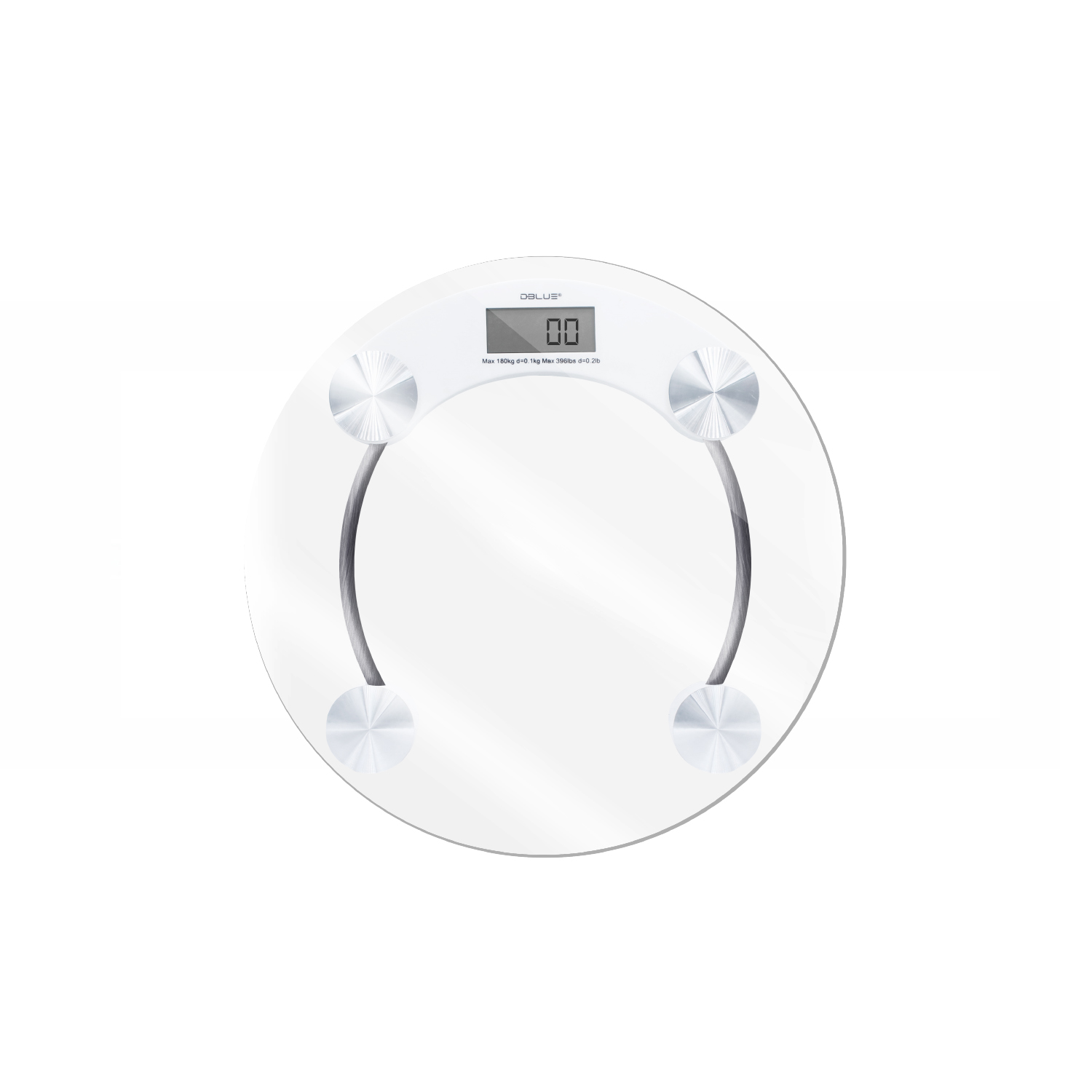 BÁSCULA DBLUE WS34T DIGITAL VIDRIO TEMPLADO 180K MAX TRANSPARENT WS34 - 7