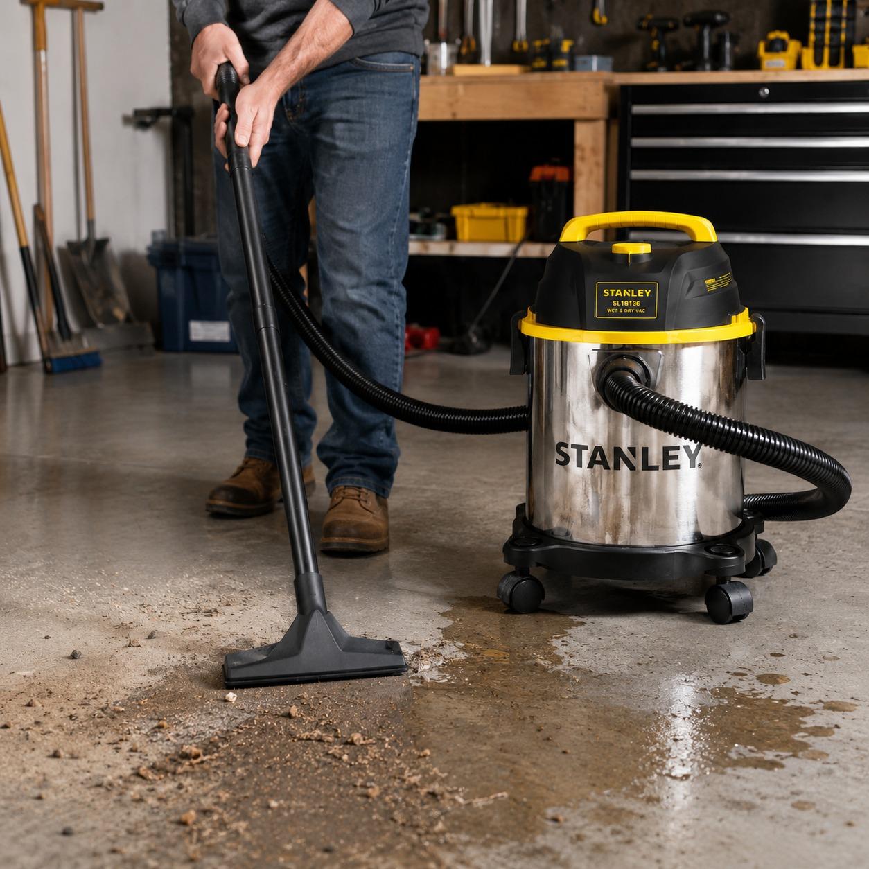 ASPIRADORA STANLEY SL18136 PROFESIONAL INOXIDABLE 11 LITROS - 4
