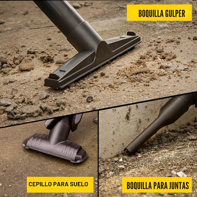 ASPIRADORA STANLEY SL18136 PROFESIONAL INOXIDABLE 11 LITROS - 7