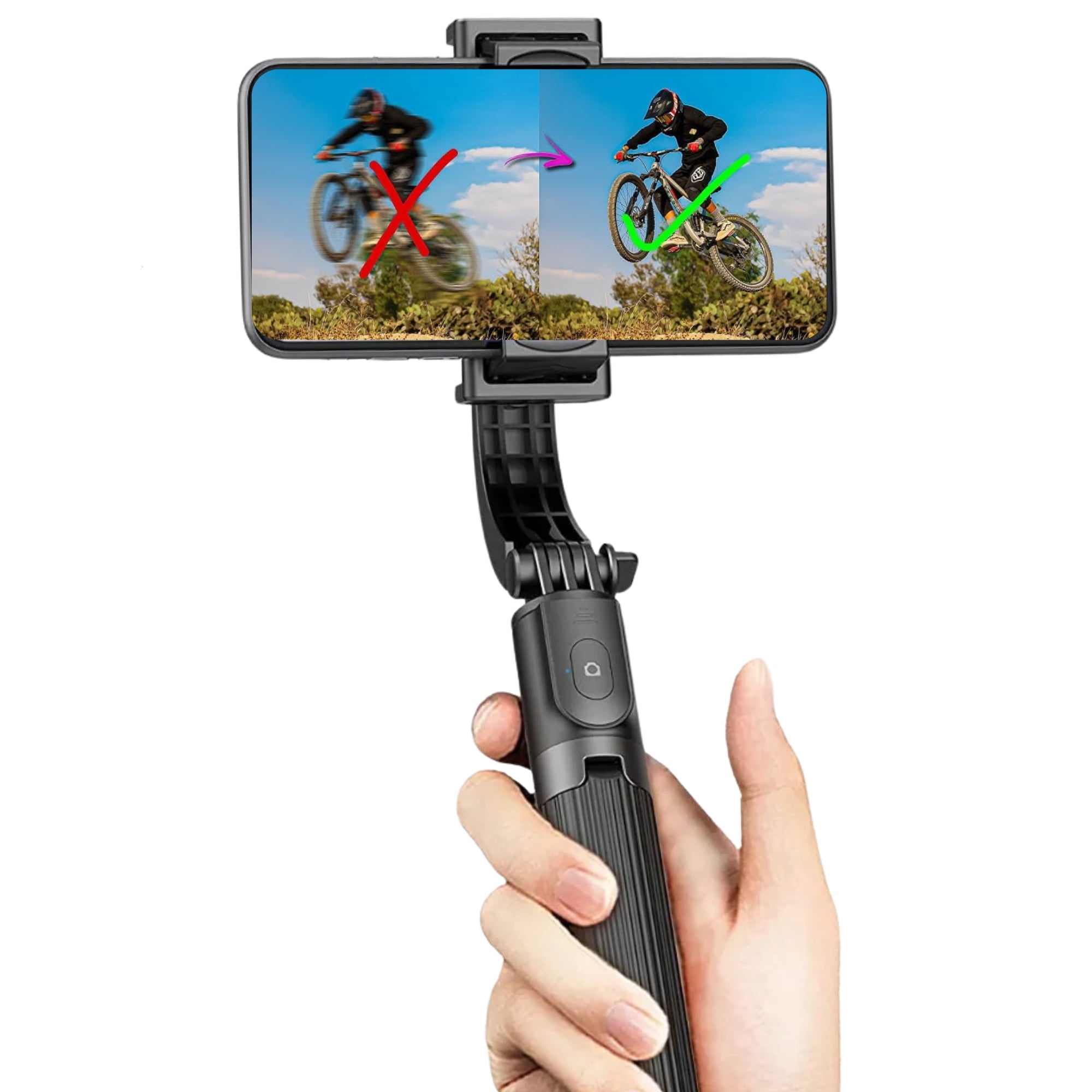 ESTABILIZADOR DE IMAGENES Y VIDEO PARA CELULAR INTELIGENTE - 2