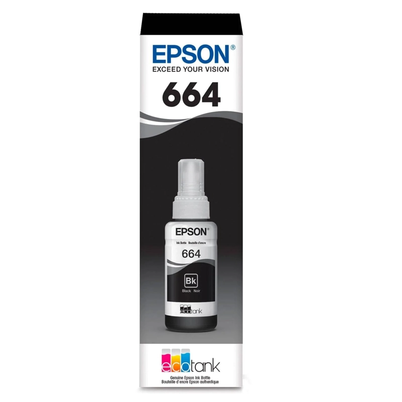 TINTA EPSON 664 ORIGINAL NEGRA 70ML PREMIUM EDITION - 4
