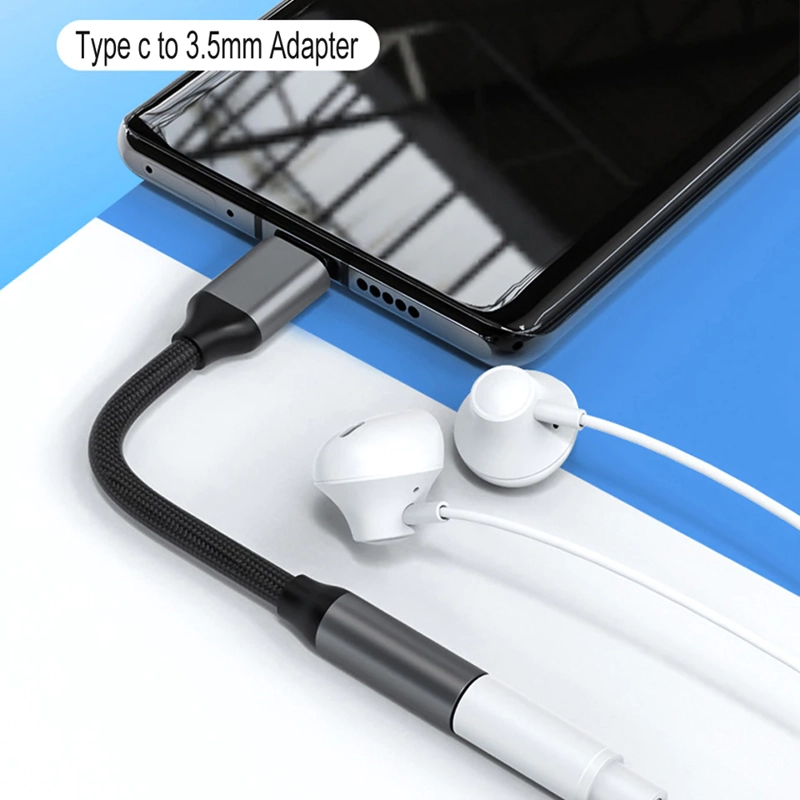 ADAPTADOR USB-C PARA AUDIFONOS JACK 3.5MM PREMIUM AUDIO - 6