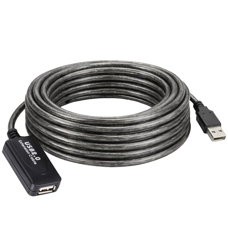 EXTENSIÓN USB 2.0 ACTIVA DE 10METROS REFORZADO 480MBPS GC529 - 3