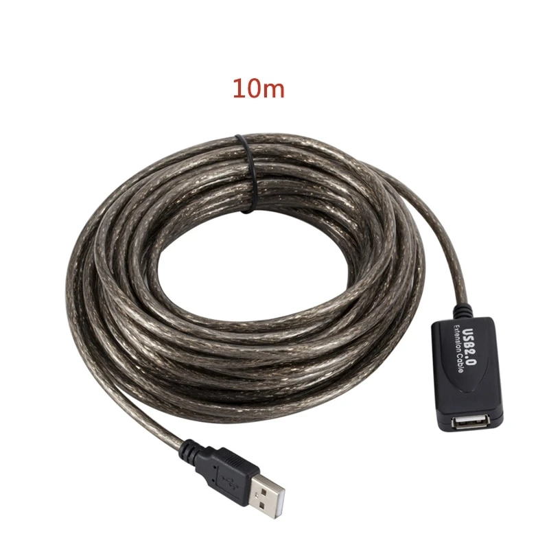 EXTENSIÓN USB 2.0 ACTIVA DE 10METROS REFORZADO 480MBPS GC529 - 6