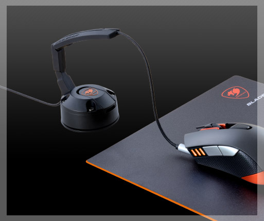 HUB USB GAMER COUGAR BUNKER + BUNGEE MOUSE FULL RGB - 6