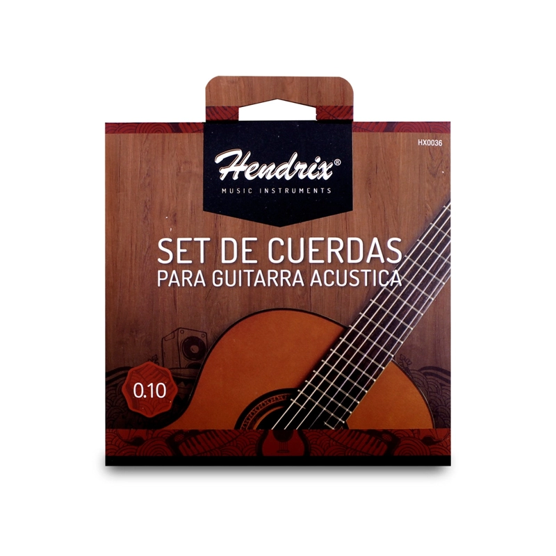 CUERDA DE GUITARRA ACUSTICA HENDRIX METALICAS HX0036 PRO - 2