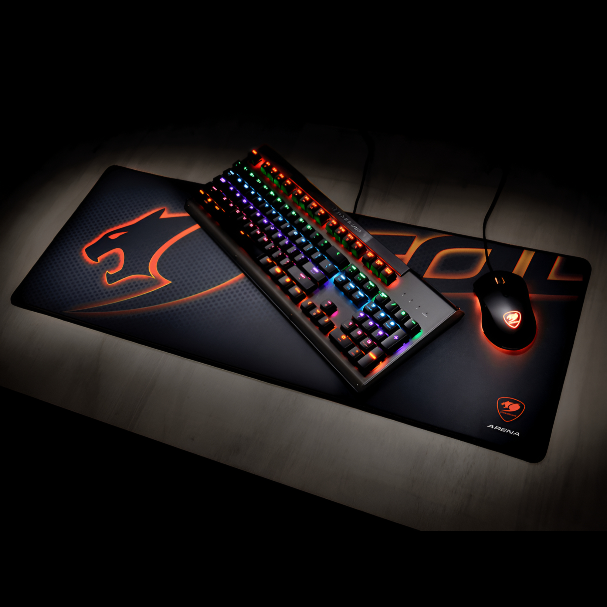 MOUSE PAD COUGAR ARENA BLACK GAMING EXTENDED EDITION - 6