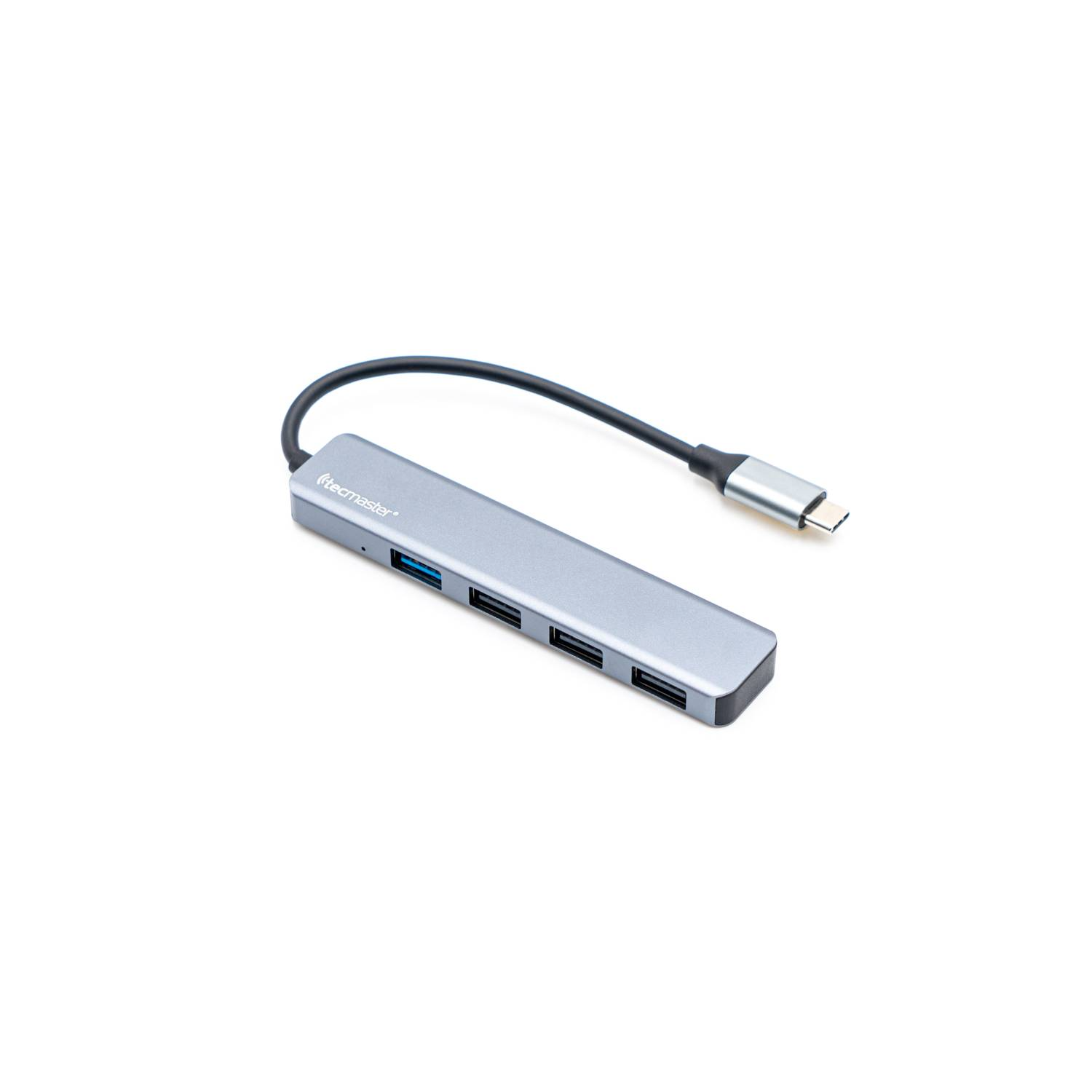 HUB USB-C 3.0 HIGH SPEED 5 GBPS ALUMINIUM FLAT 4 PUERTOS USB - 8