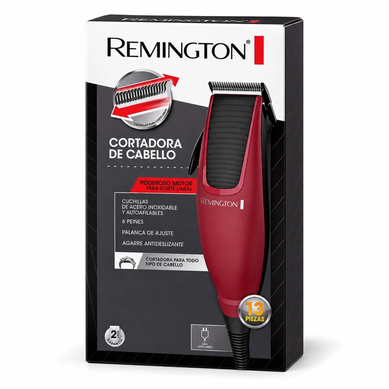 CORTADORA REMINGTON CABELLO HC1095 AUTOAFILABLE INOX. - 7