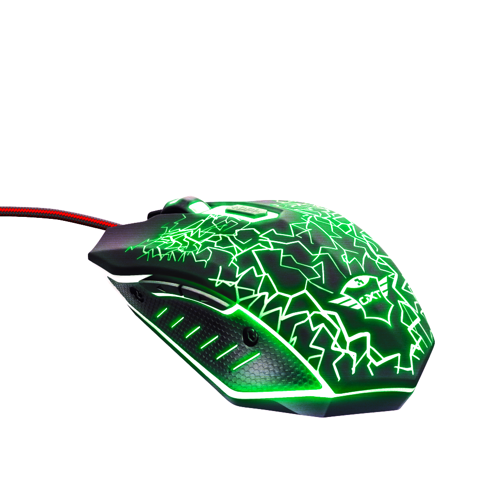 MOUSE TRUST GAMER AMBIDIESTRO GXT 105 IZZA FULL RETROILUMINADO - 3