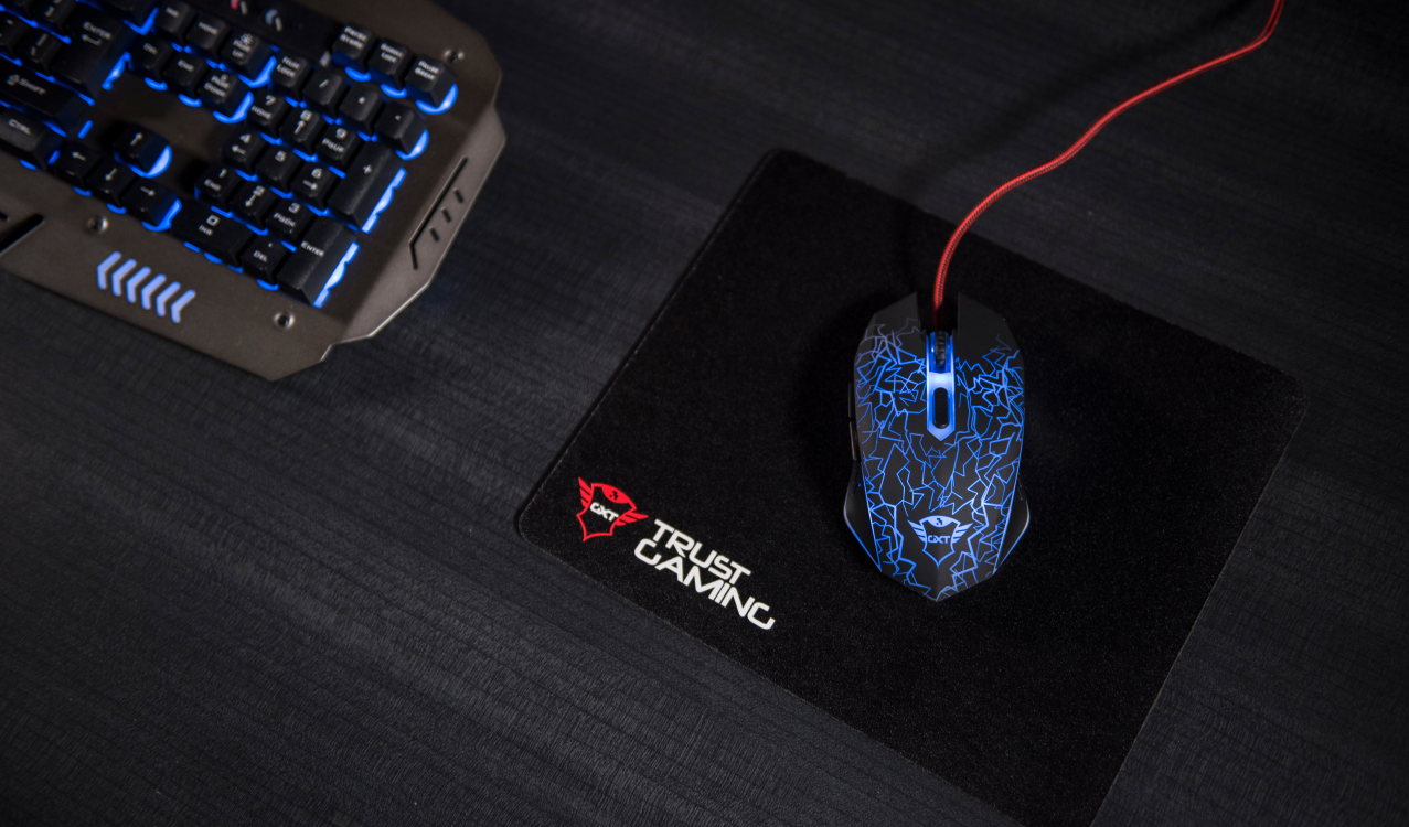 MOUSE TRUST GAMER AMBIDIESTRO GXT 105 IZZA FULL RETROILUMINADO - 7