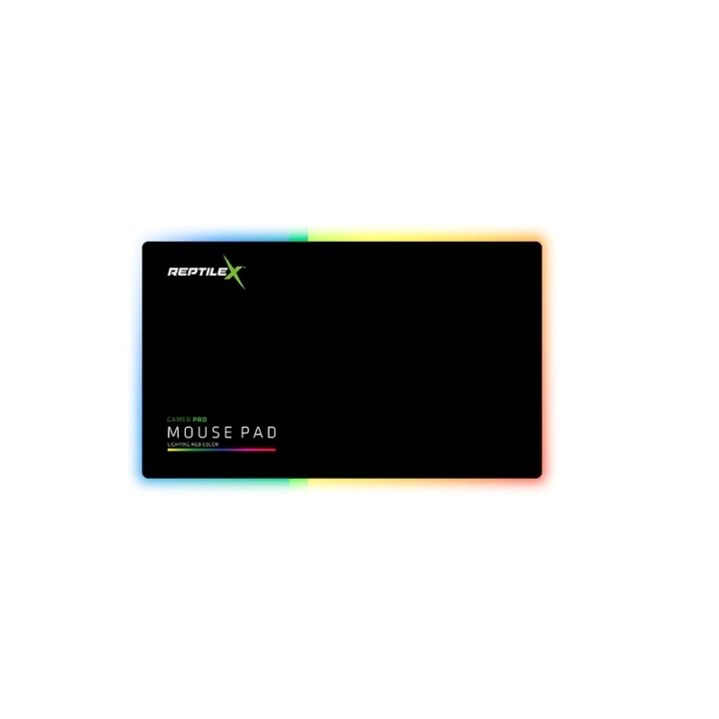 MOUSE PAD REPTILEX GAMER CON ILUMINACIÓNRGB 250X350X4MM RX0023 - 3
