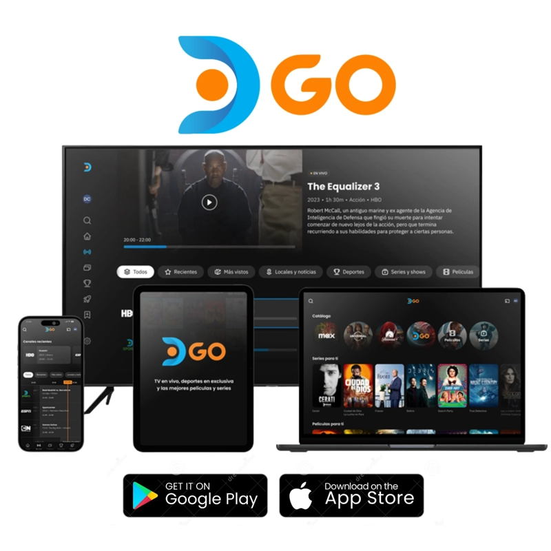 ANTENA DIRECTV PREPAGO SATELITAL HD KIT FULL + 2 DIRECTV GO - 2