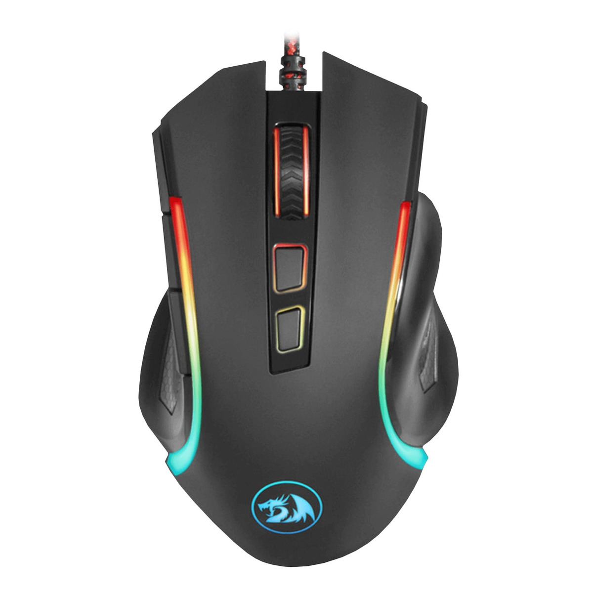MOUSE REDRAGON GRIFFIN BLACK EDITION M607 7200 DPI 7 BOTONES - 3