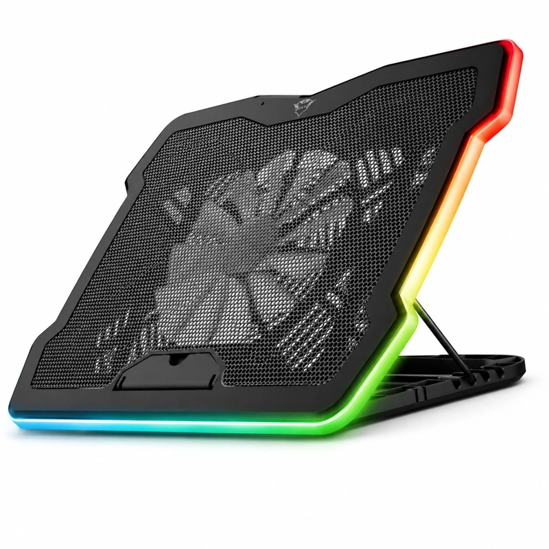 VENTILADOR PARA NOTEBOOK TRUST GXT AURA RGB 17.3” AJUSTABLE - 9