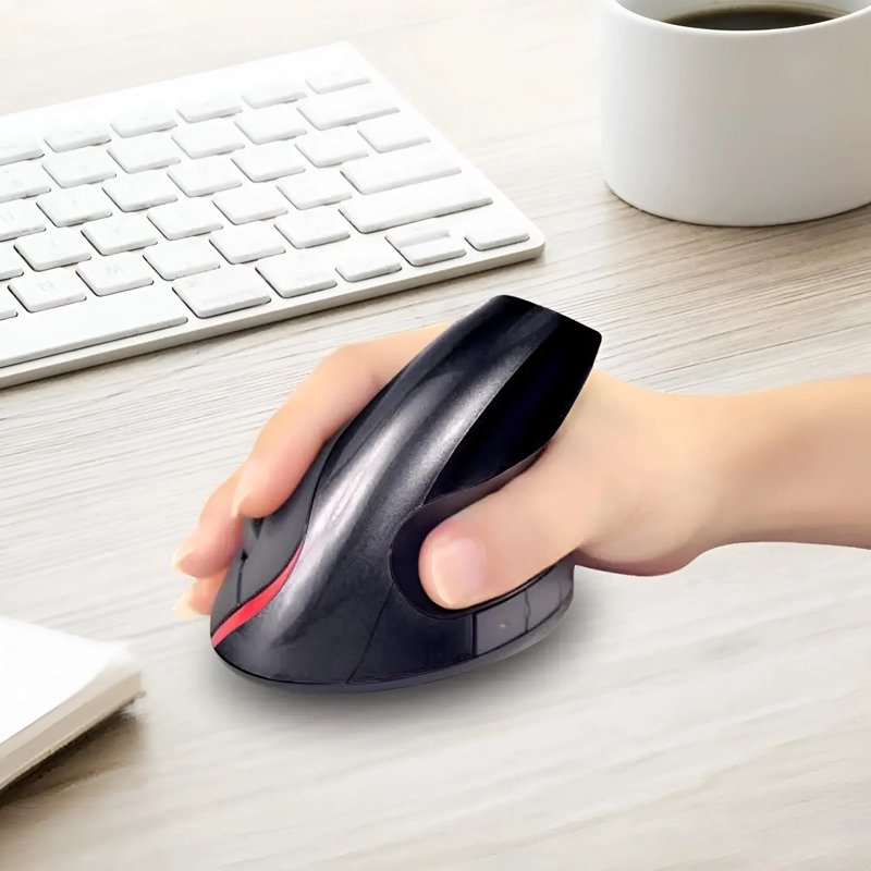 MOUSE VERTICAL INALAMBRICO 2G ERGONOMICO AERO ERGO TM-100544 - 3