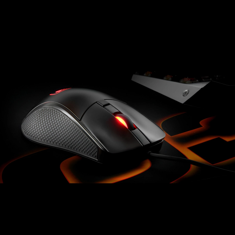 MOUSE COUGAR GAMER SURPASSION + LCD REGULADOR DPI Y HZ 7200 DPI - 7