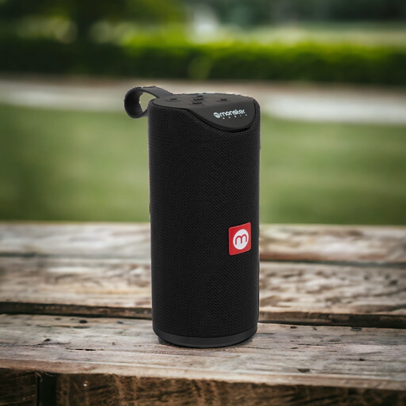 PARLANTE BLUETOOTH MONSTER AUDIO P450 PORTÁTIL WATERPROOF NEGRO - 6