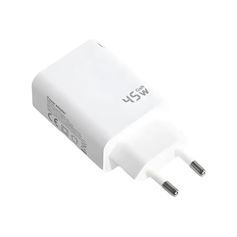CARGADOR PARED 45W GAN PD TYPE-C + USB TECMASTER SEC 200540 - 7