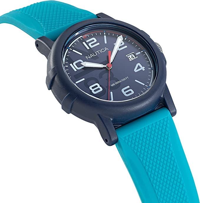 Nautica Orologio casual NAPEPF109, Blu, NAPEPF109-AMZUK : Nautica
