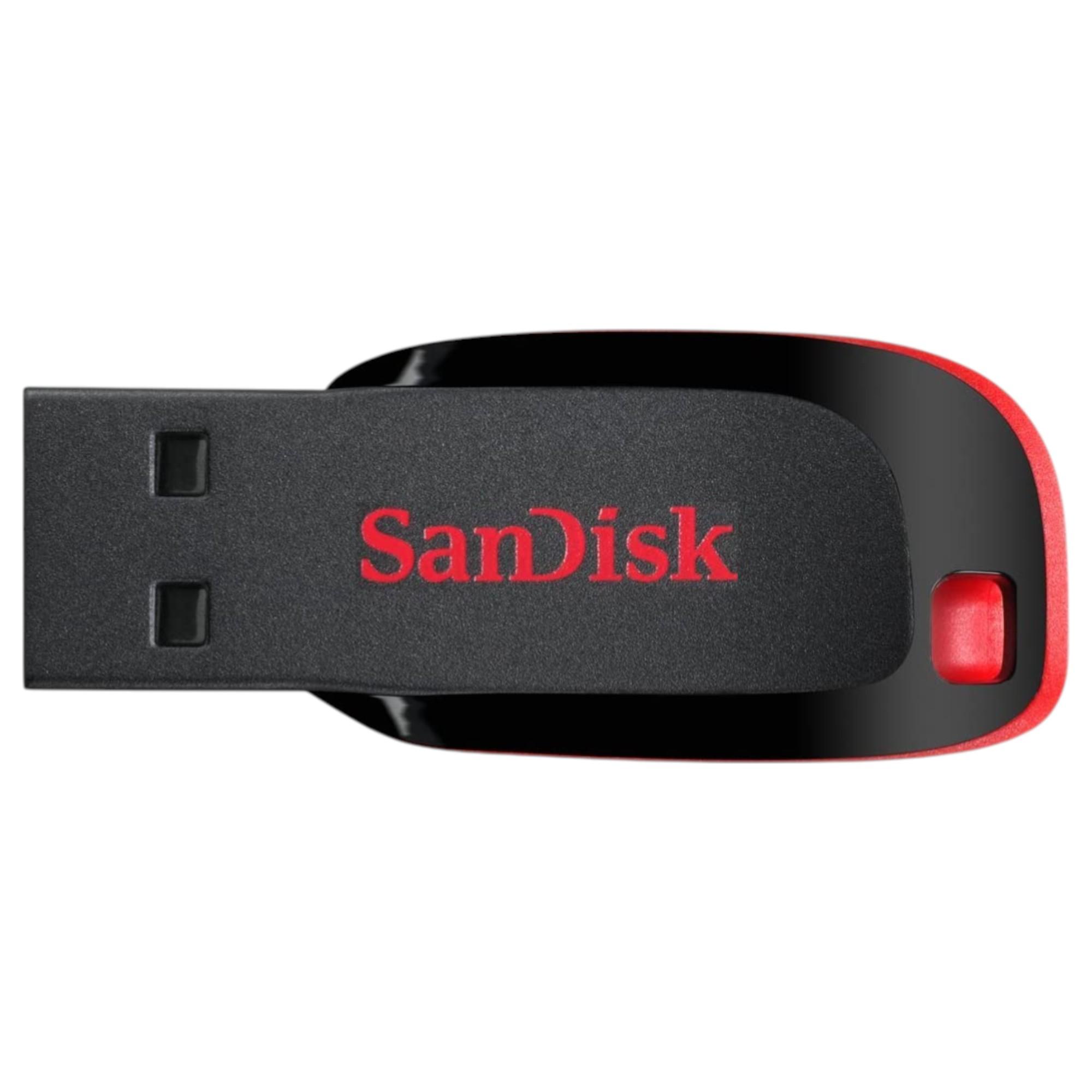 PENDRIVE SANDISK 128 GB CRUZER BLADE USB 2.0 FLASH DRIVE Z50 - 4