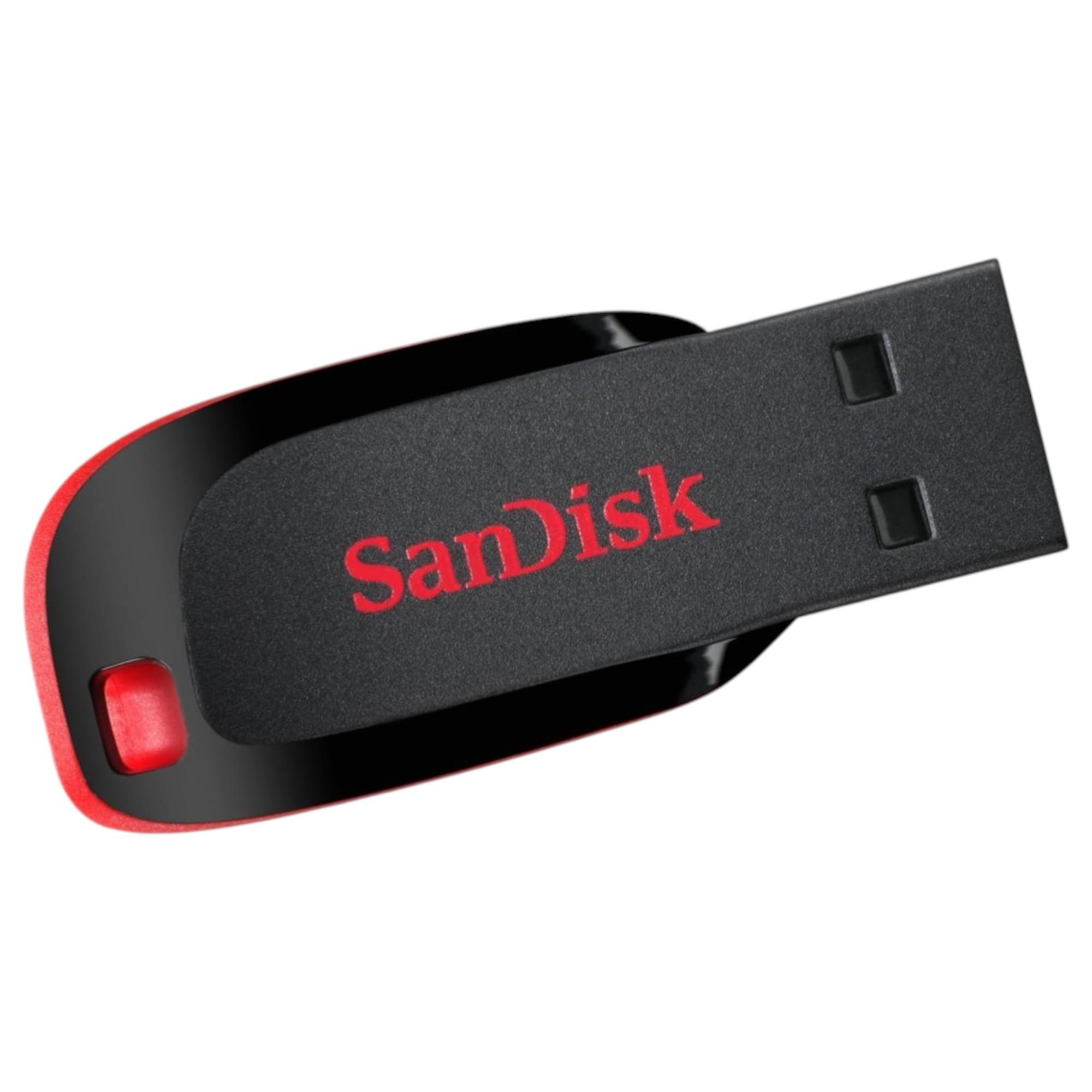 PENDRIVE SANDISK 128 GB CRUZER BLADE USB 2.0 FLASH DRIVE Z50 - 5