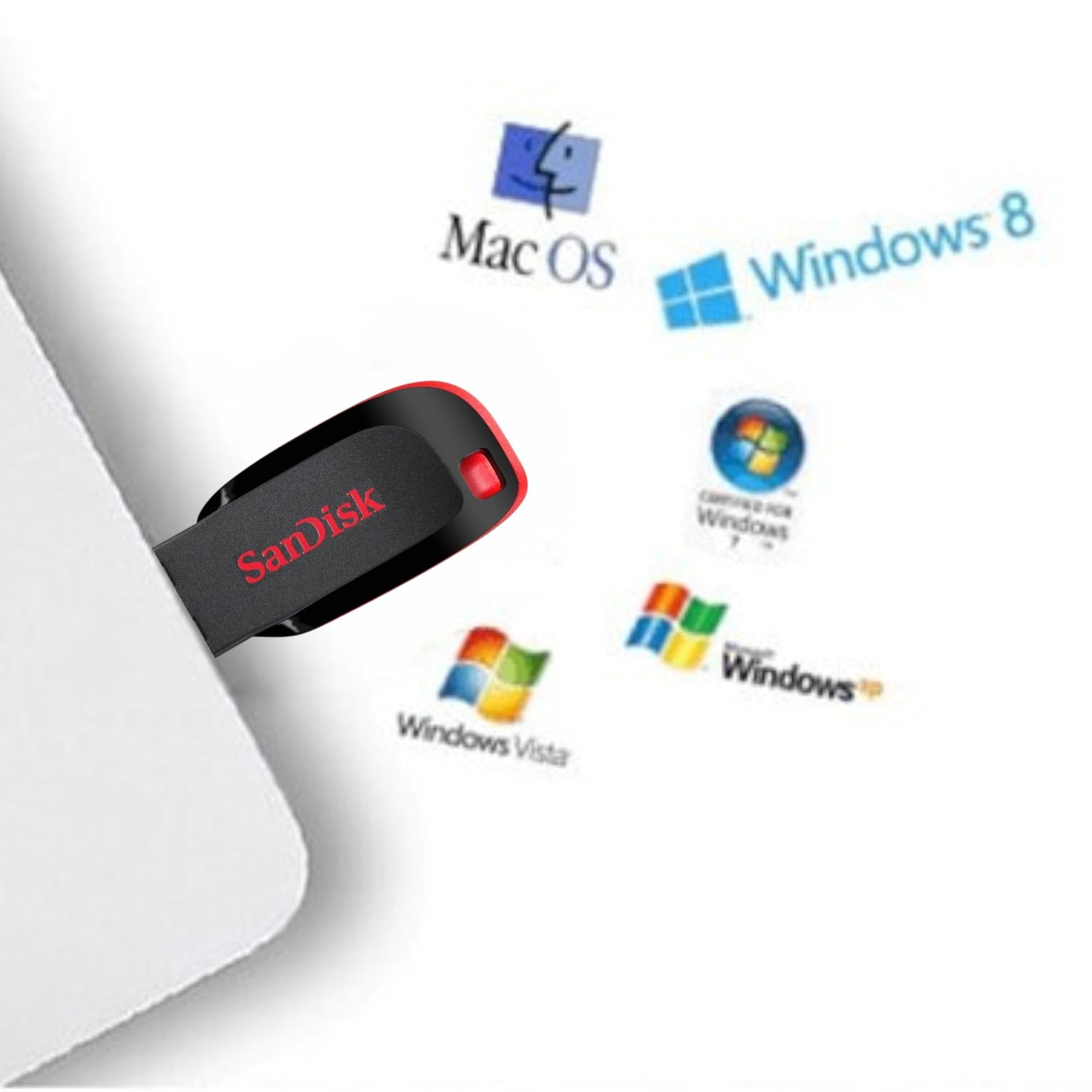 PENDRIVE SANDISK 128 GB CRUZER BLADE USB 2.0 FLASH DRIVE Z50 - 6