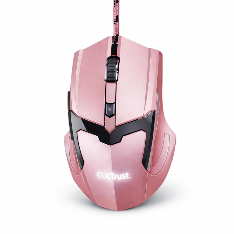 MOUSE TRUST GAMER ROSADO GXT 101P RETRO-ILUMINADO - 1