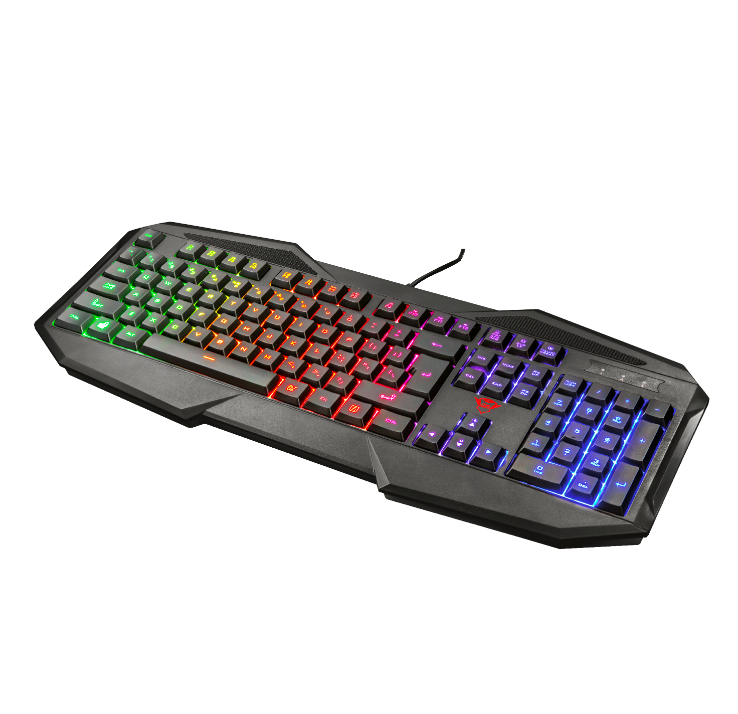 TECLADO UNIVERSAL TRUST GAMING GXT 830-RW RGB MULTIMEDIA ANTI-GHOSTING - 3