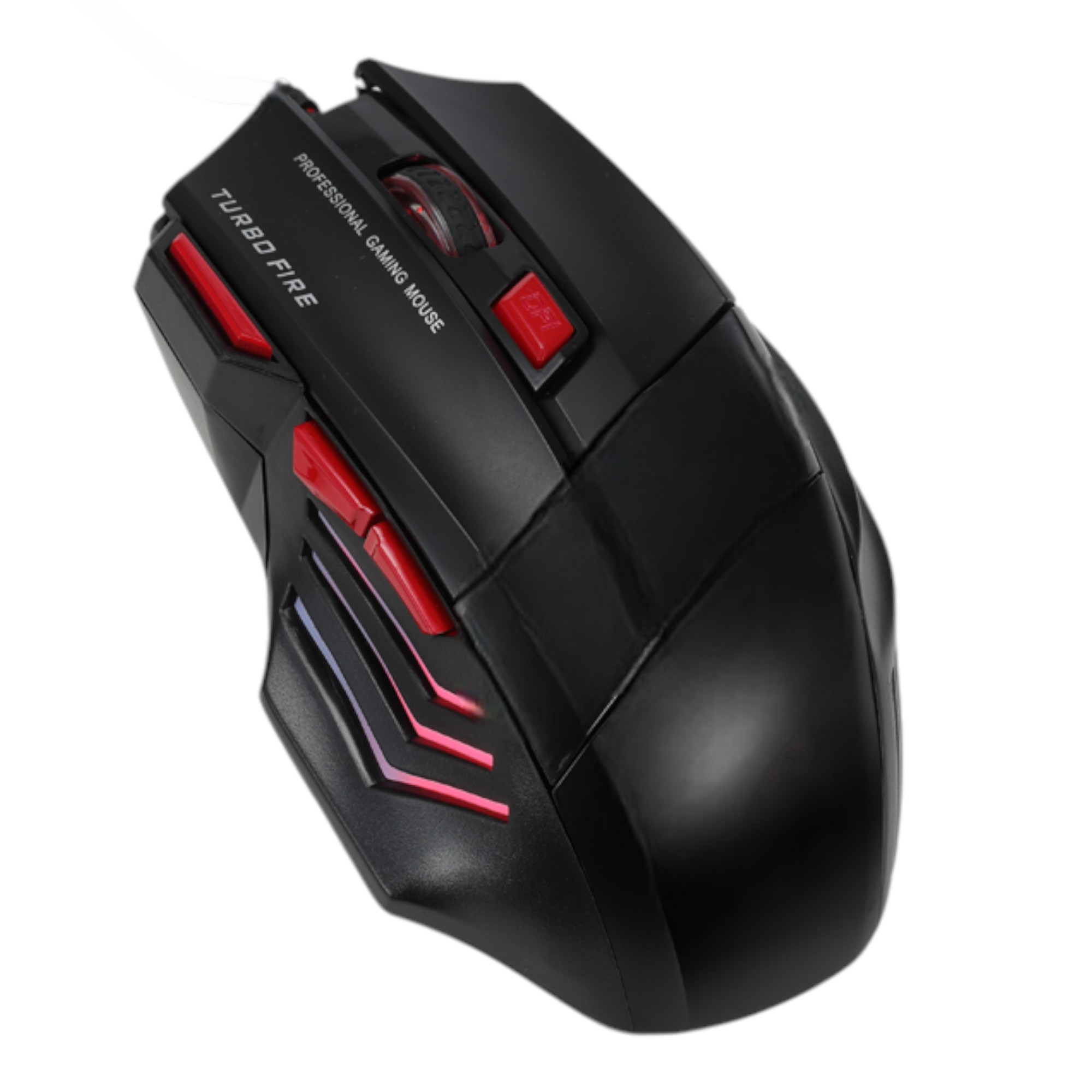 MOUSE REPTILEX GAMER 7 BOTONES 3200 DPI + TURBO FIRE RX0006 - 4