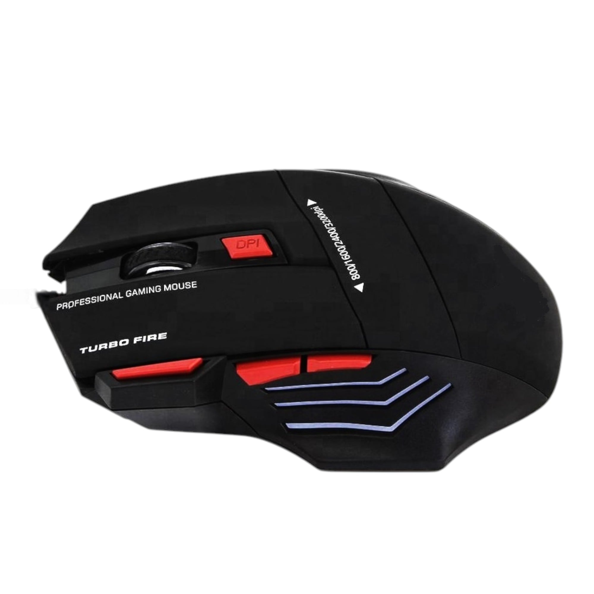 MOUSE REPTILEX GAMER 7 BOTONES 3200 DPI + TURBO FIRE RX0006 - 5