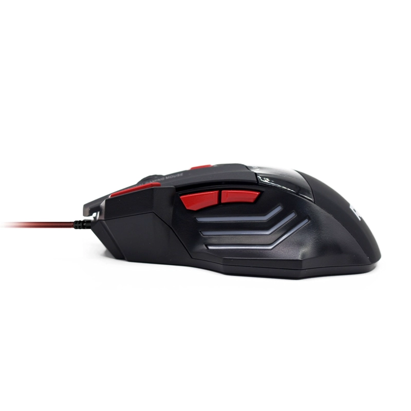 MOUSE REPTILEX GAMER 7 BOTONES 3200 DPI + TURBO FIRE RX0006 - 6