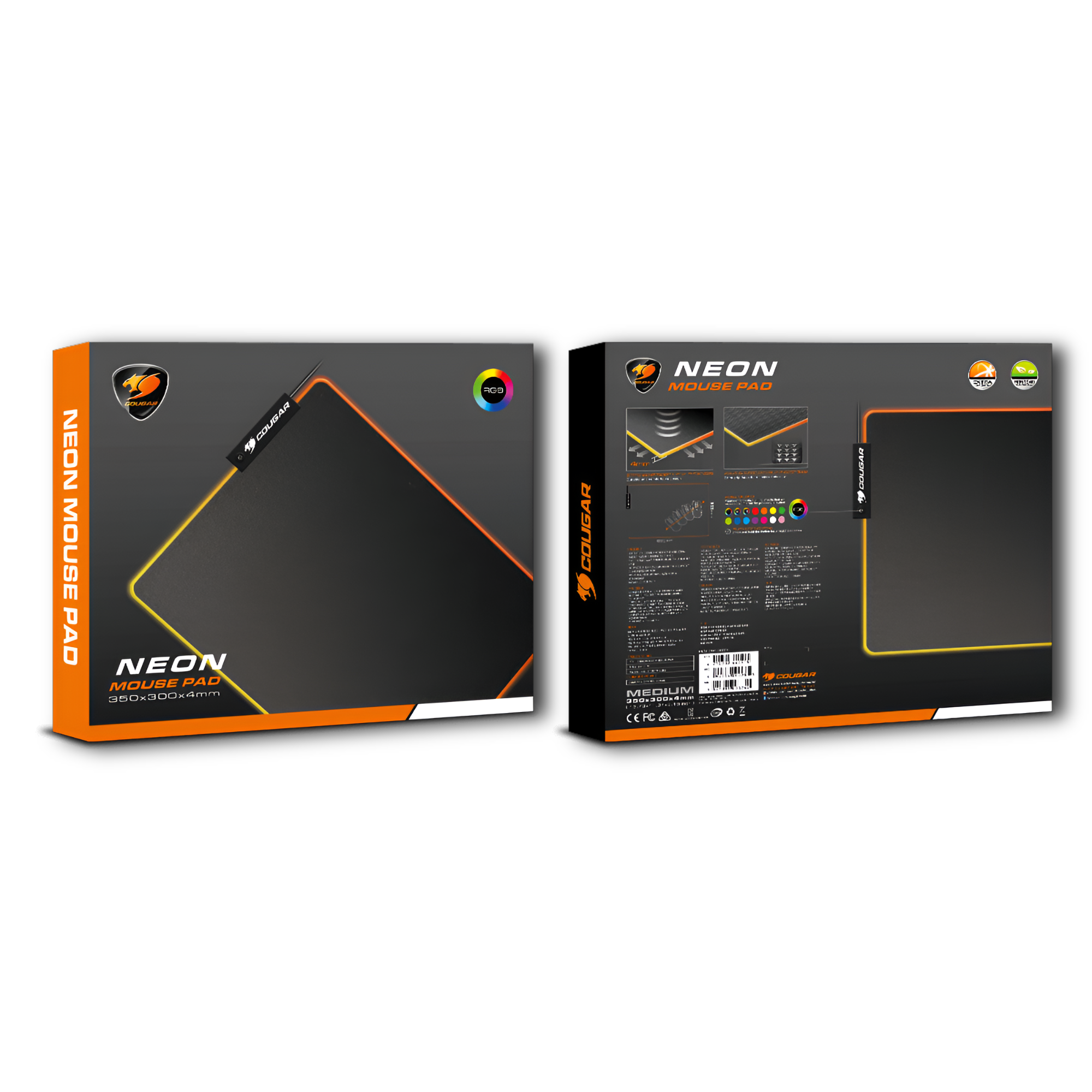 MOUSE PAD COUGAR NEON GAMING SERIES FULL RGB - 6