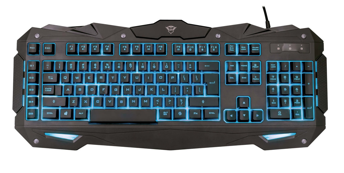 TECLADO GAMER UNIVERSAL TRUST GXT 840 MYRA ANTI-GHOSTING MULTIPLATAFORMAS - 3