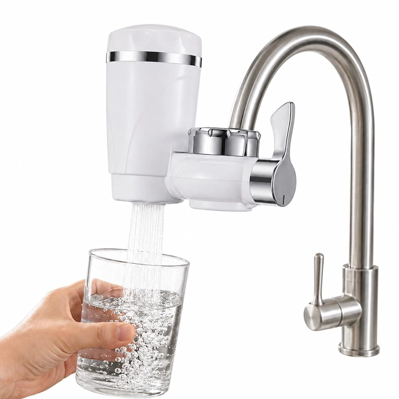 KIT PURIFICADOR DE AGUA CON FILTRO DE CARBON Y CERAMICA DOMA DM0027 - 1