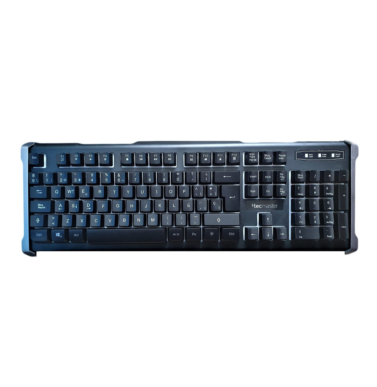 TECLADO GAMER UNIVERSAL TECMASTER LK100D RGB PC/ PS5/ PS4/ XBOX - 5