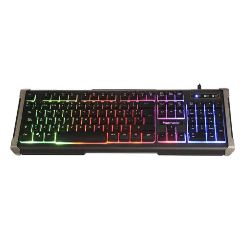 TECLADO GAMER UNIVERSAL TECMASTER LK100D RGB PC/ PS5/ PS4/ XBOX - 6