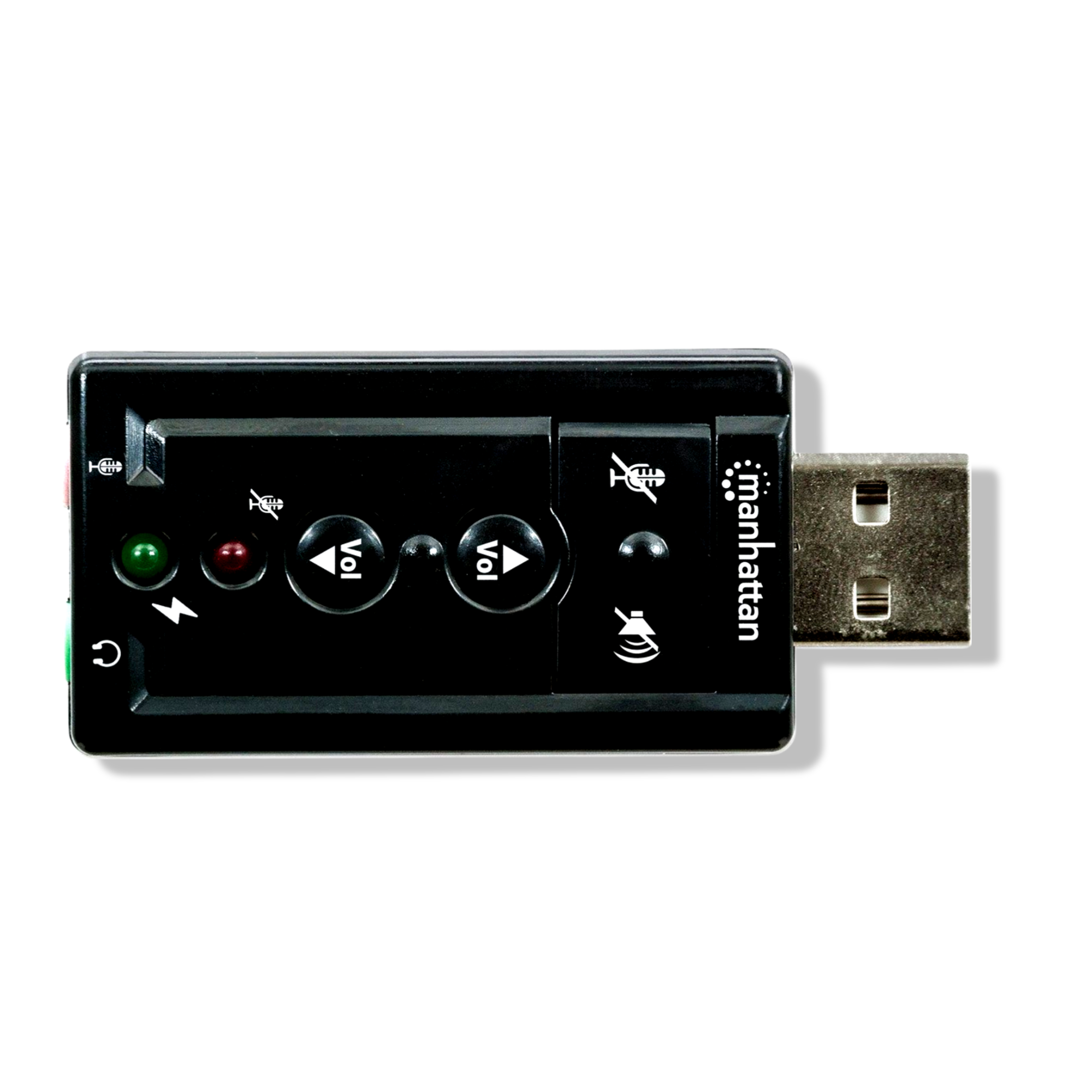 TARJETA DE SONIDO MANHATTAN 152341 USB AUDIO 7.1 HD - 3