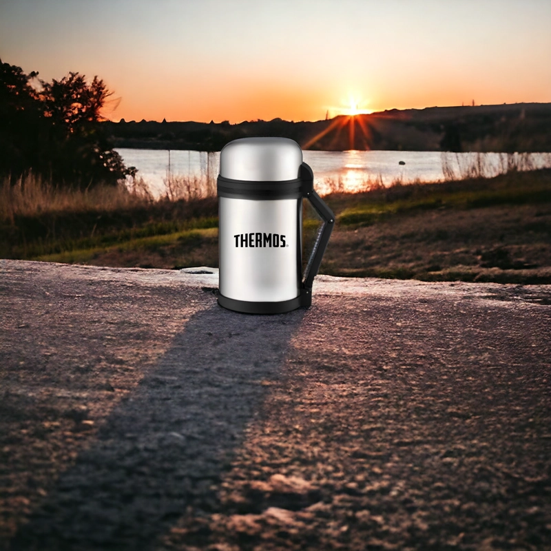TERMO THERMOS PARA COMIDA 1000CC INOX MULTI PROPOSITO 186297 - 9