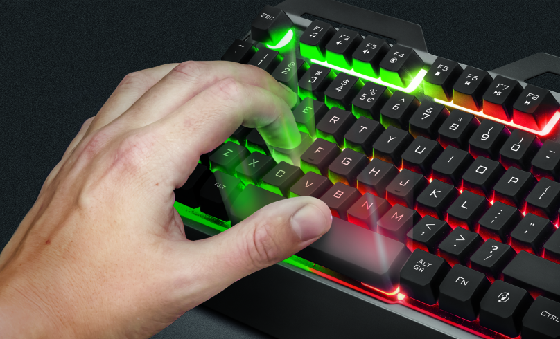 TECLADO GAMER WINDOWS / LINUX TRUST TORAC GXT 856 RGB MULTIPLATAFORMAS ANTI-GHOSTING - 6