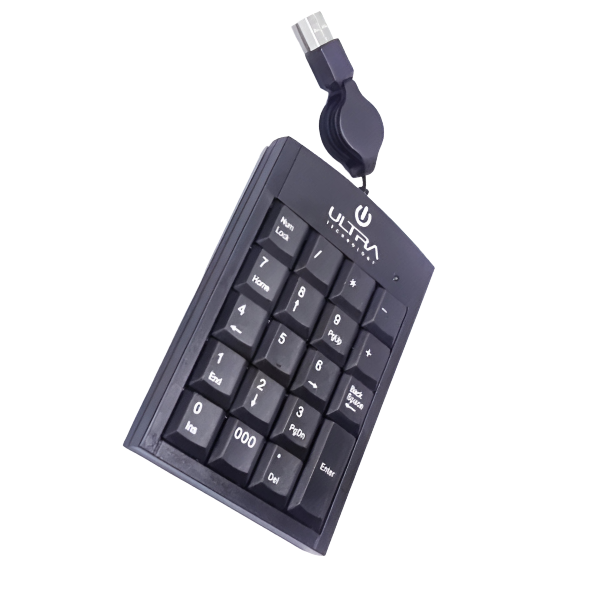 TECLADO ULTRA UT-K200U NUMÉRICO USB CON TECLAS PLANAS K200U - 3