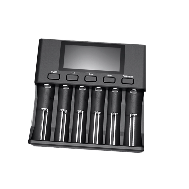 CARGADOR DE PILAS TL110 UNIVERSAL CARGA RÁPIDA PARA 6 PILAS - 7
