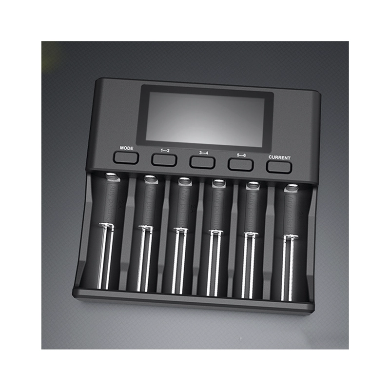 CARGADOR DE PILAS TL110 UNIVERSAL CARGA RÁPIDA PARA 6 PILAS - 9