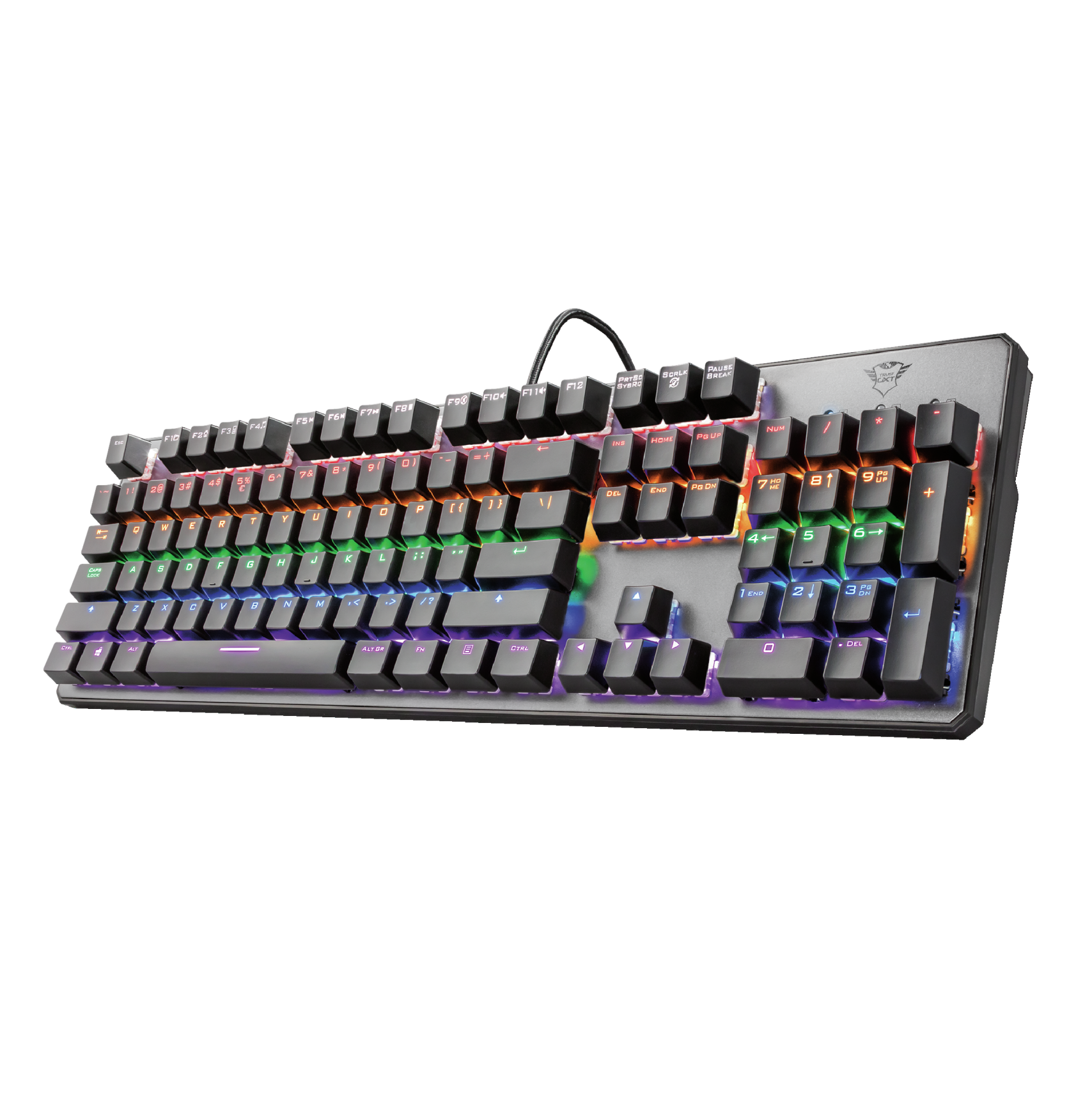 TECLADO TRUST MECANICO PROFESIONAL ASTA GXT 865 MULTIPLATAFORMAS - 1