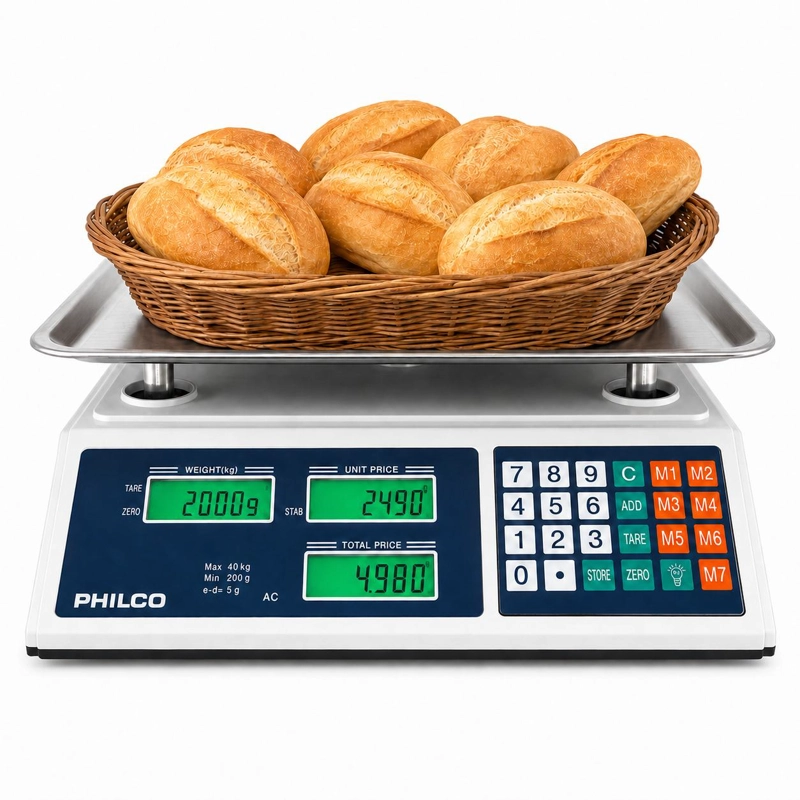 PESA BALANZA TIPO ALMACE N DIGITAL PRO PYMES 40 KG MAX 841 - 1