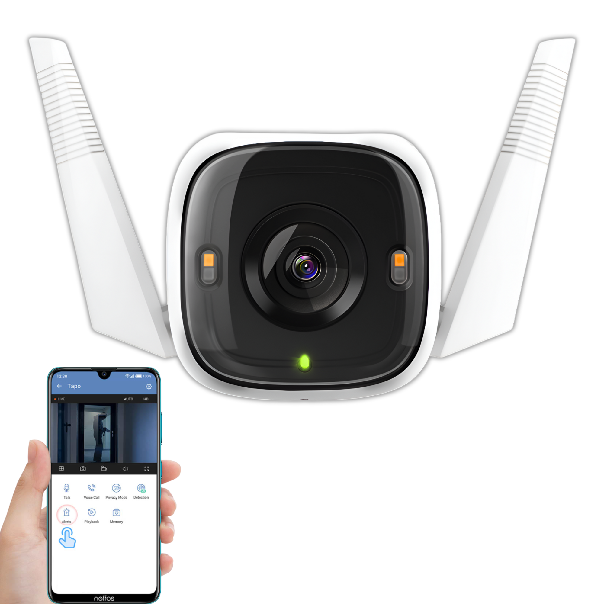 CÁMARA TP-LINK SEGURIDAD WIFI 2K TAPO C320WS EXTERIOR - 6