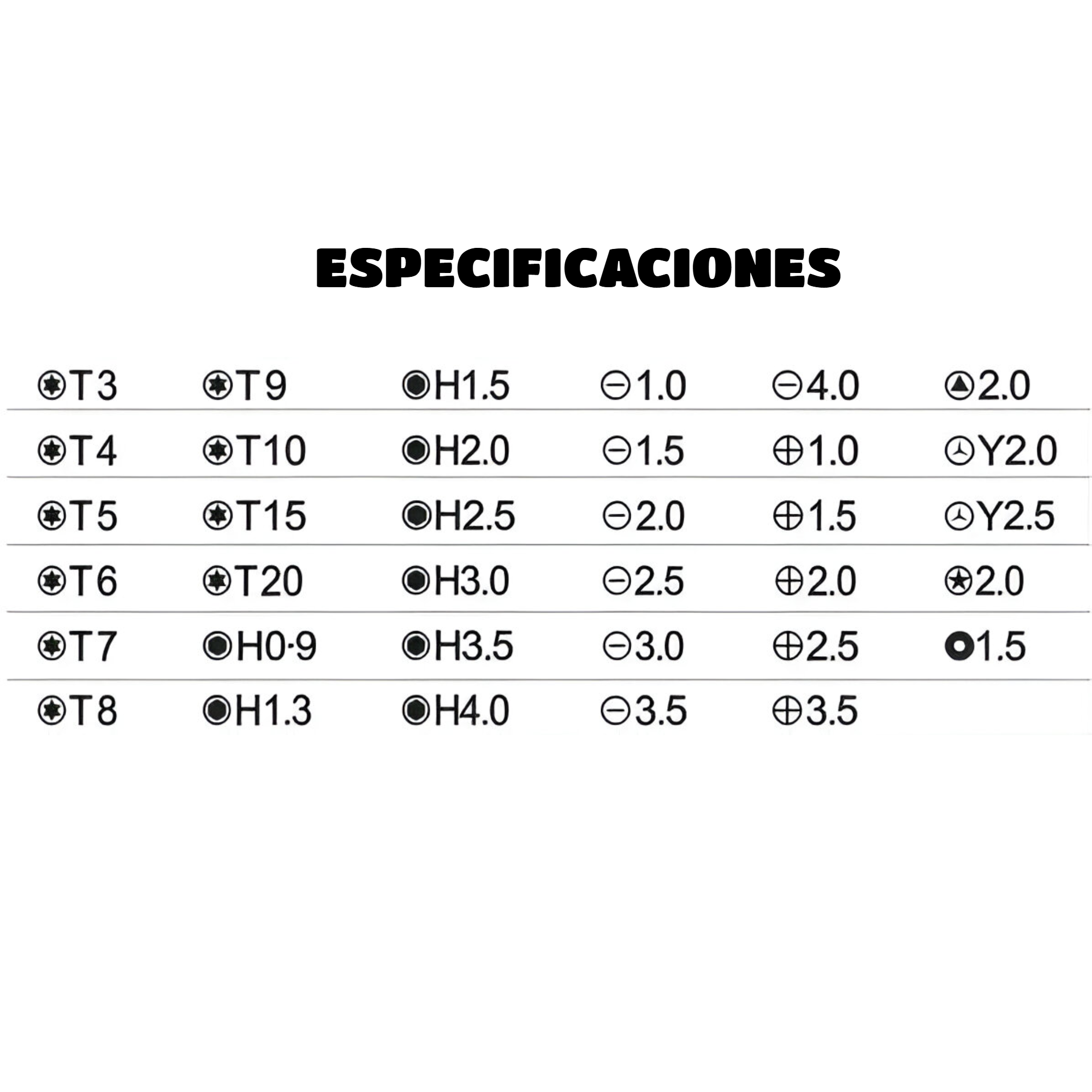 SET DBLUE DBHCE32 ATORNILLADOR DE PRECISIÓN IMANTADOS DE 45 PIEZAS CE32 - 10