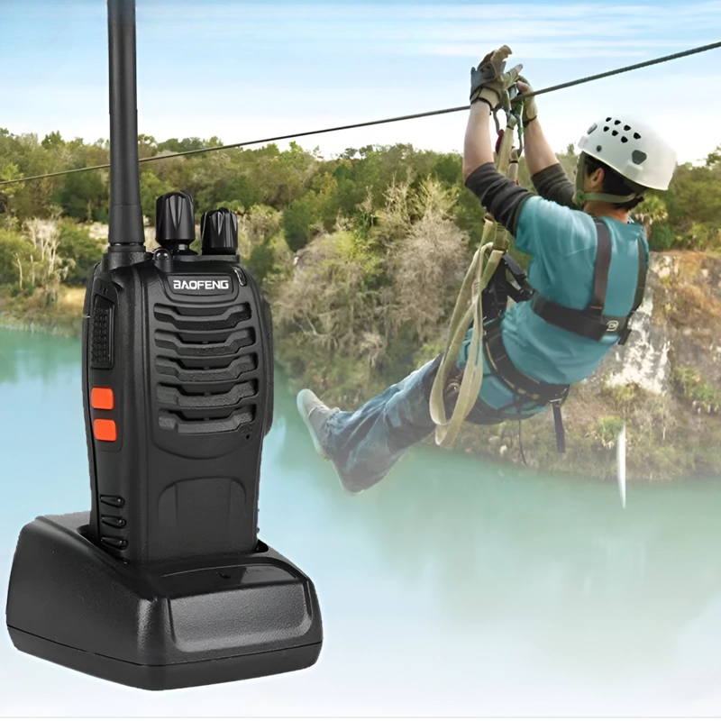 KIT DE 2 RADIO TRANSMISORES PHILCO WALKIE TALKIE 16KM MD-216 - 6