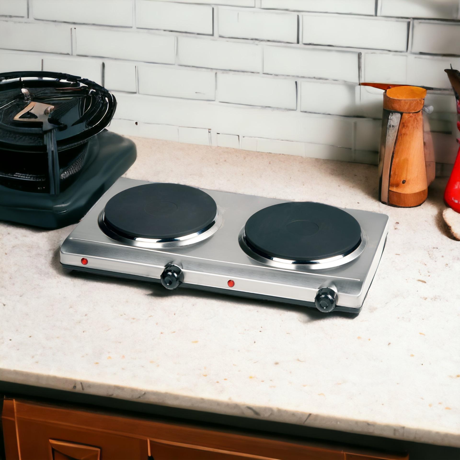 COCINA ENCIMERA ELÉCTRICA MAGEFESA MGF8022 DINAMIC INOX DUAL - 8
